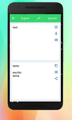 English To Spanish Translator android App screenshot 2