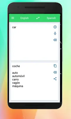 English To Spanish Translator android App screenshot 3